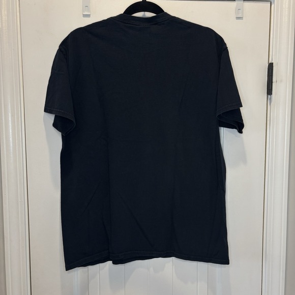 Lucero Band T-shirt Black White Power Line Art Large RARE READ - Picture 5 of 10